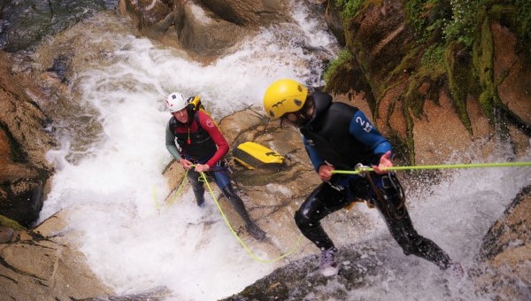 Abseiling inAbel Tasman by Adrien Paris Abel Tasman Canyons